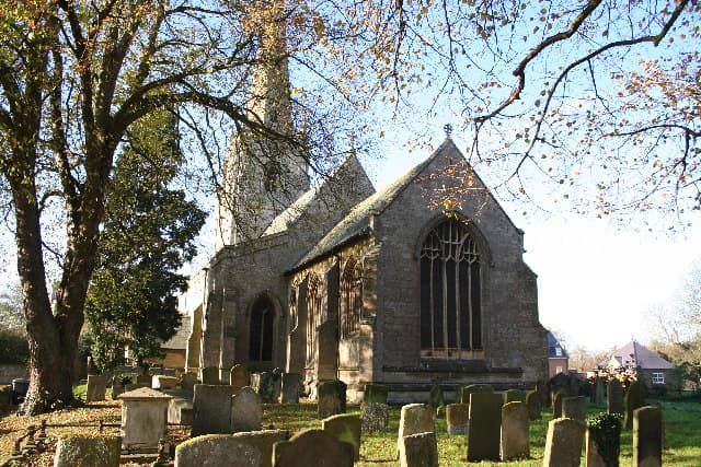 Parish Church of St Denys, Silk Willoughby in Sleaford, Lincolnshire