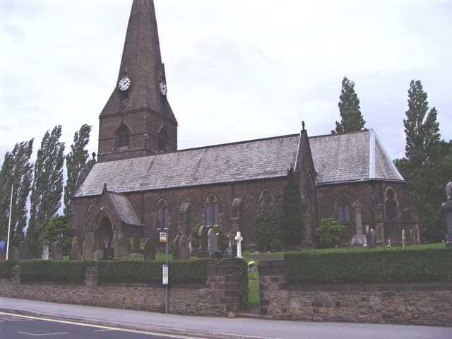 All Saints Church, Higher Walton in Preston, Lancashire