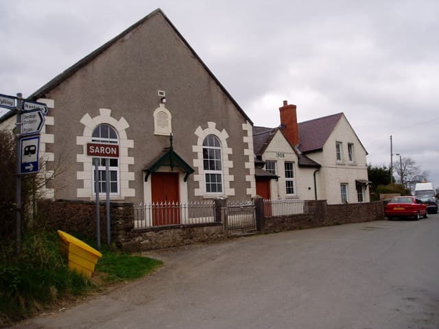 Saron Chapel in Denbigh, Conwy