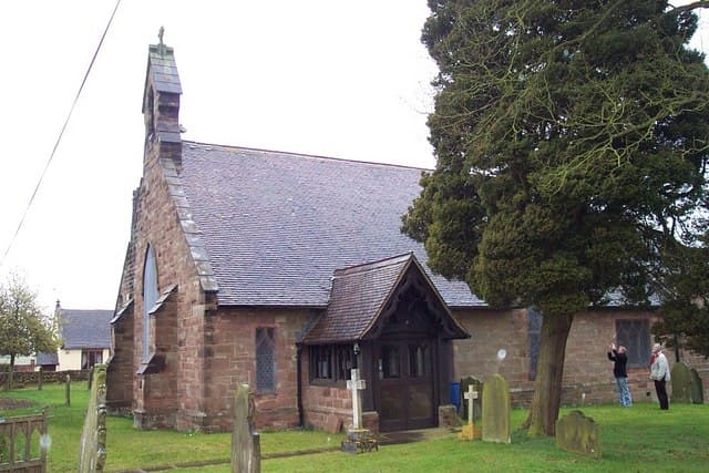 Church of St Paul in Eccleshall, Staffordshire