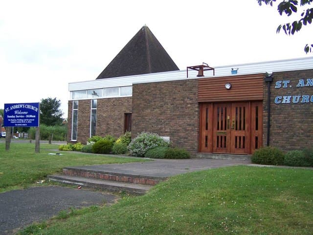 St Andrew's Church in Cannock, Staffordshire