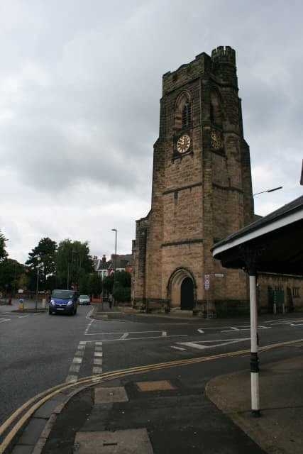 Christ Church Methodist Church in Nottingham, Derbyshire