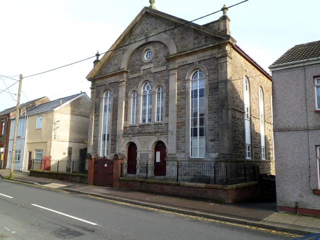 Siloh Independent Chapel in Maesteg, Bridgend