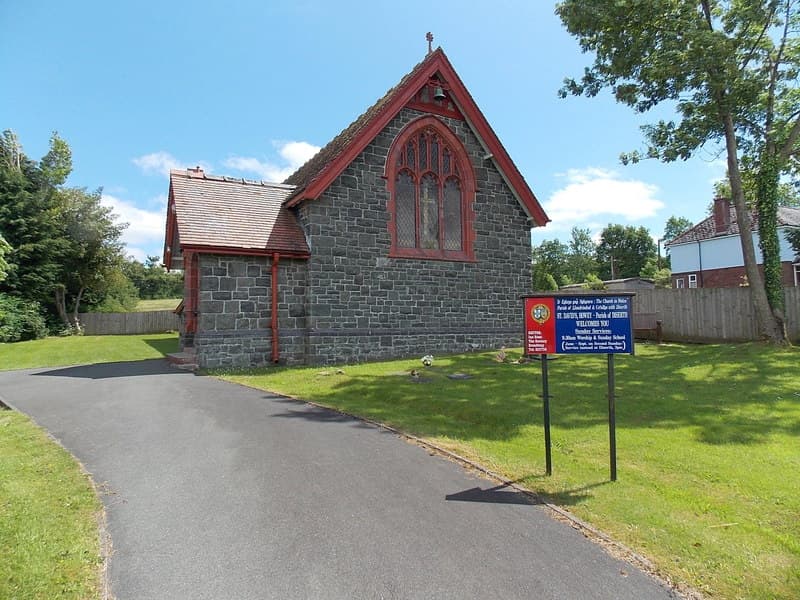 St David's Church in Llandrindod Wells, Powys