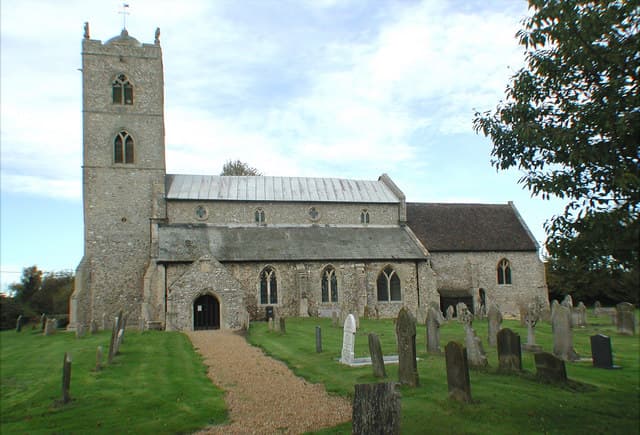St Nicholas' Church in Gayton, Norfolk