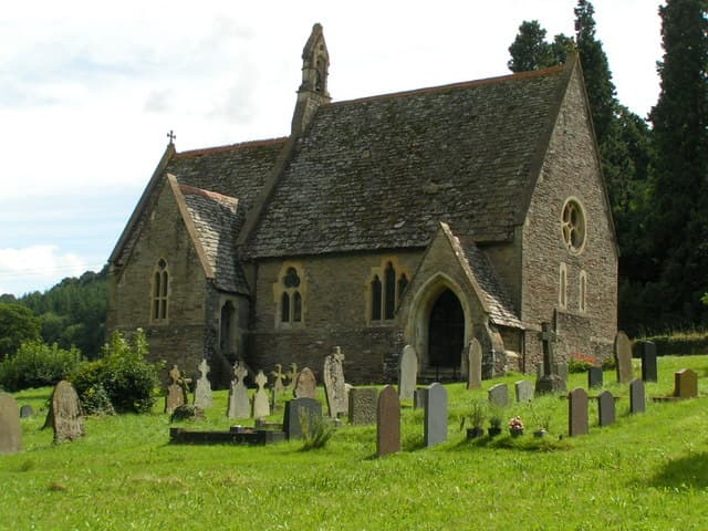 Church of St Michael in Dulas, Monmouthshire