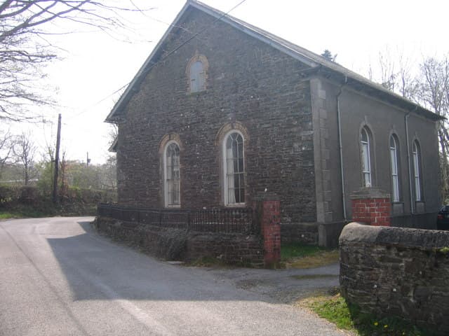 Blaenpennal Chapel in Blaenpennal, Ceredigion