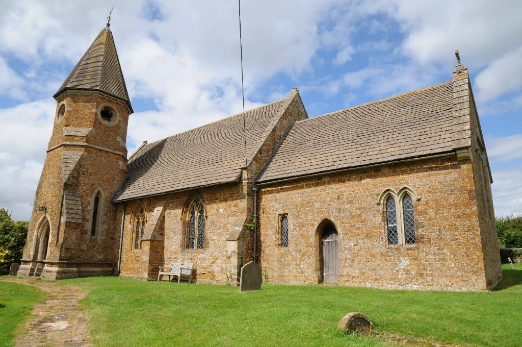 Church of St John in Milcombe, Oxfordshire