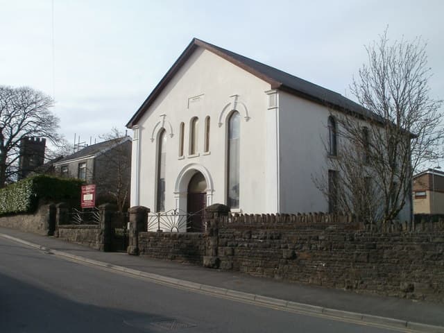 Penuel Independent Chapel in Nelson, Caerphilly