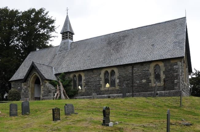 Church of St Winifred in Llangernyw, Conwy