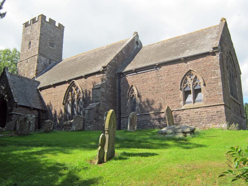St David's Church, Llanddewi Skirrid in Abergavenny, Monmouthshire