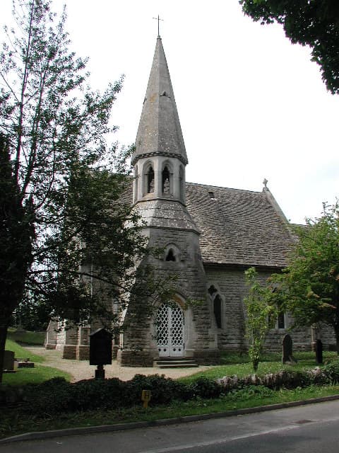 Church of St John the Baptist in Harescombe, Gloucestershire