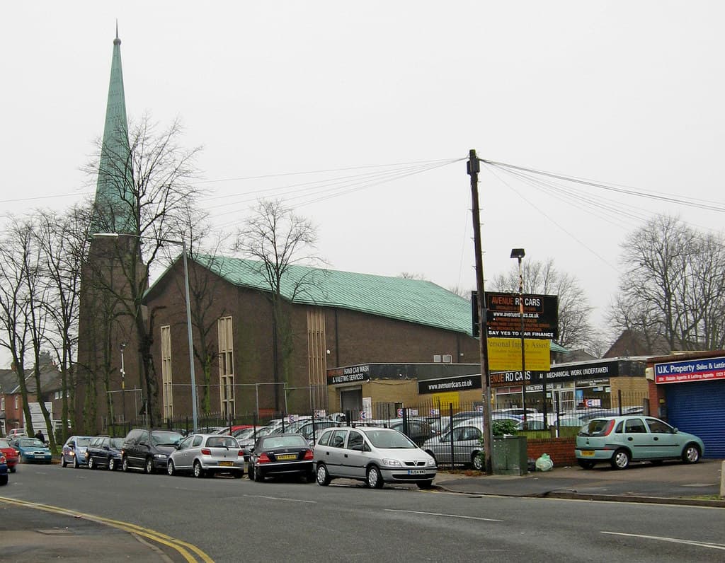 St Paul's Church, Bordesley Green in Birmingham, West Midlands