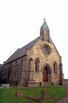 Church of Holy Trinity in Tunstall, North Yorkshire