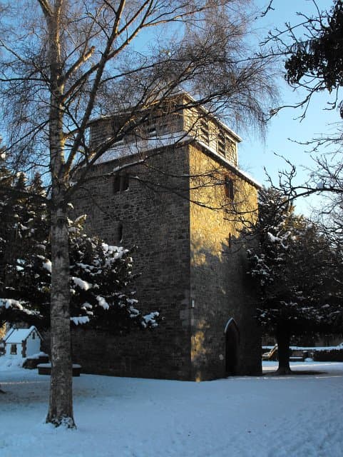 St Mary's Church in Newtown, Powys
