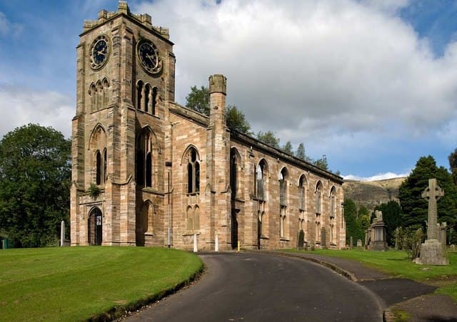 Campsie Parish Church in Glasgow, East Dunbartonshire