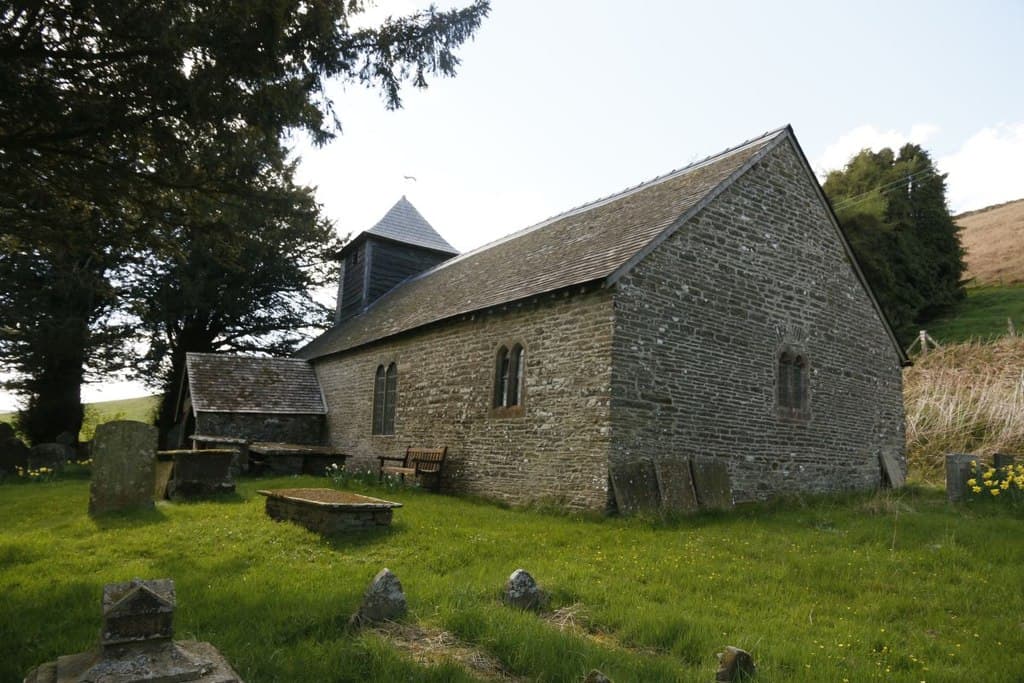 Church Of St David, Colva in Gladestry, Powys