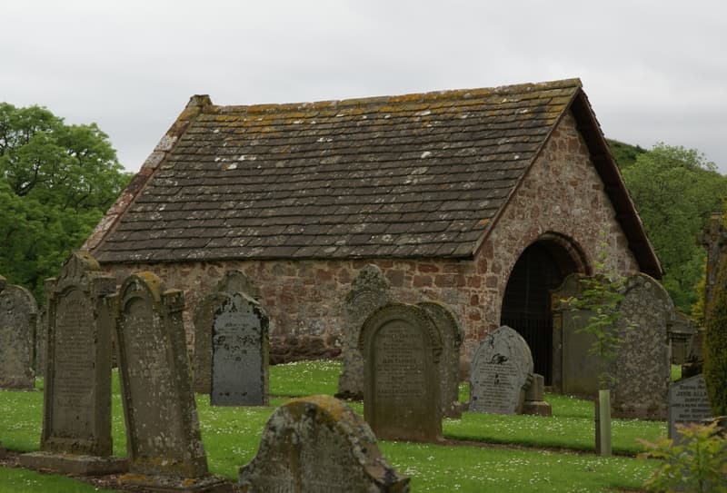Lindsay Burial Aisle in Brechin, Angus