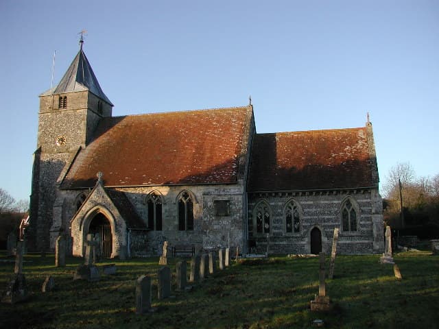 Church of All Saints in Steeple Langford, Wiltshire