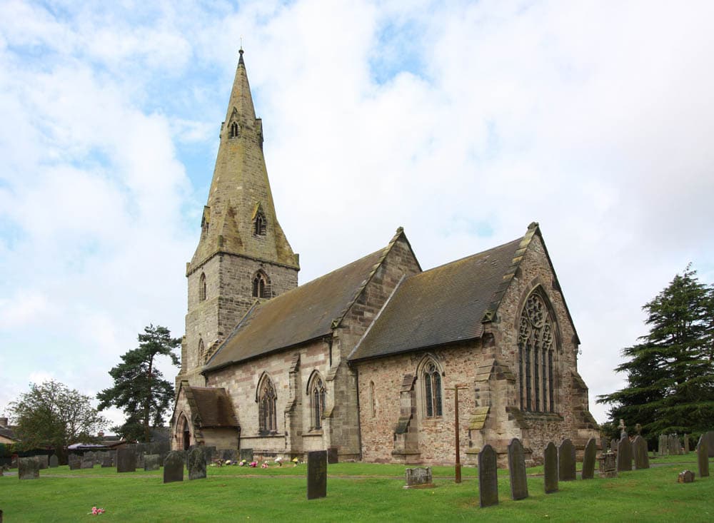 Church of All Saints in Coalville, Leicestershire