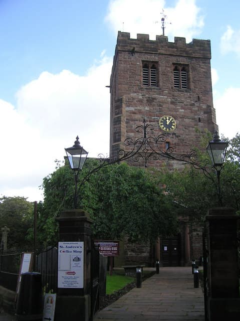 Saint Andrew's Church in Penrith, Cumbria