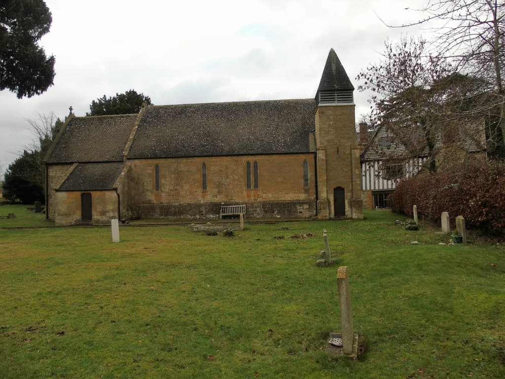 Church of St Barnabas and St Nicholas in Burmington, Warwickshire