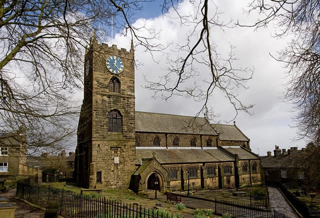 St Michael and All Angels' Church, Haworth in Keighley, West Yorkshire