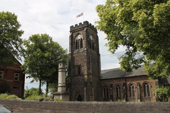 All Saints Church in Ripley, Derbyshire