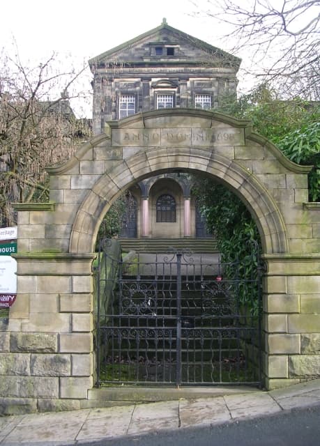 Birchcliffe Baptist Church in Hebden Bridge, West Yorkshire