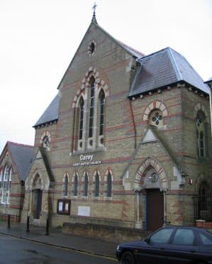 Carey Baptist Church in Reading, Berkshire