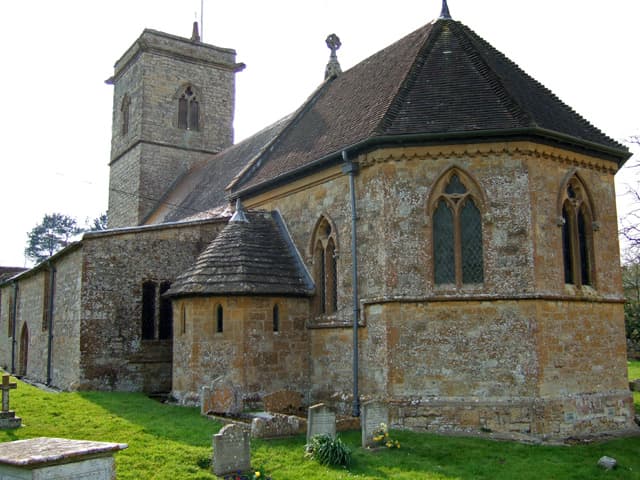 Parish Church of All Saints in Sherborne, Dorset
