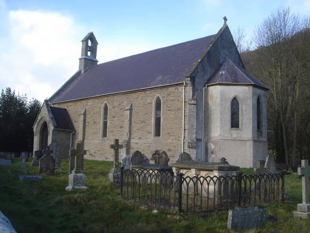 Church of St Mary in Clun, Powys