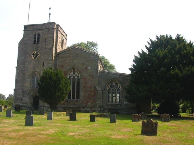 Church of All Saints in Withybrook, Warwickshire