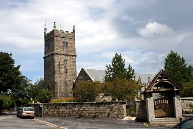 Madron Parish Church in Heamoor, Cornwall
