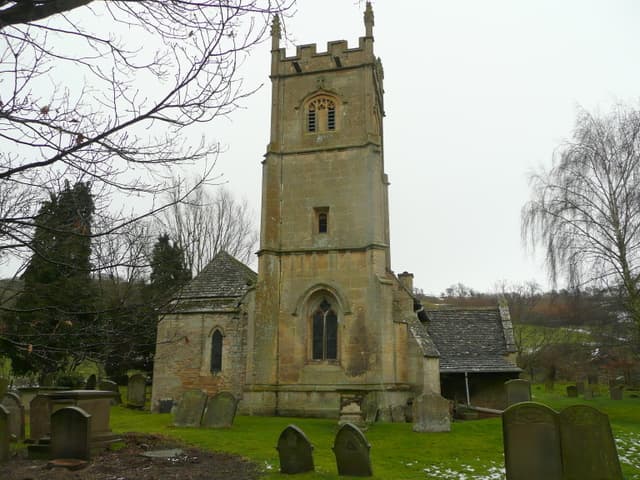 Church of St John the Baptist in Oxenton, Worcestershire