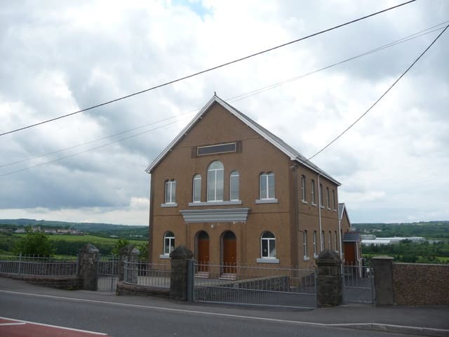 Bethesda Welsh Baptist Church in Ammanford, Carmarthenshire