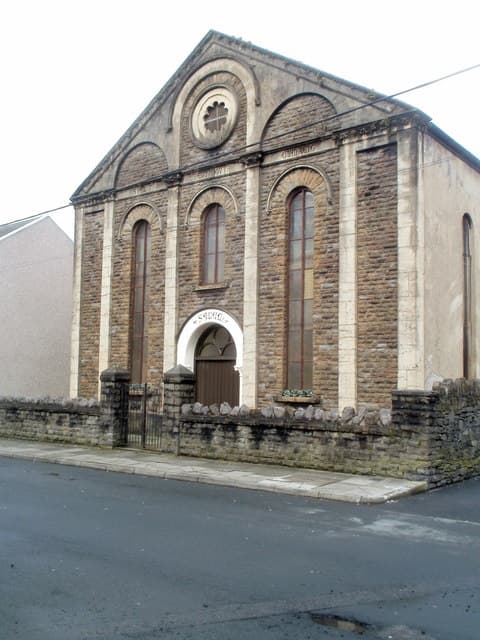 Salem Baptist Chapel in Neath, Neath Port Talbot