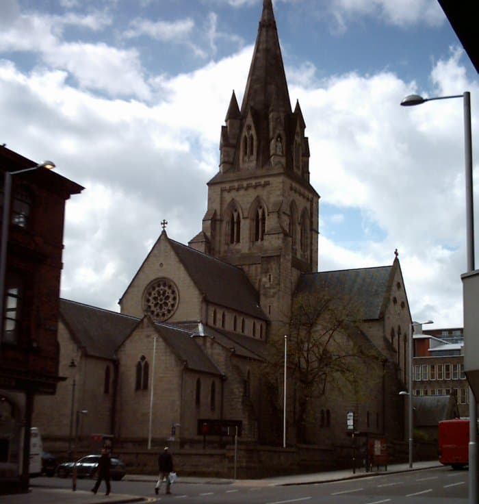 Nottingham Cathedral in Nottingham, Nottinghamshire