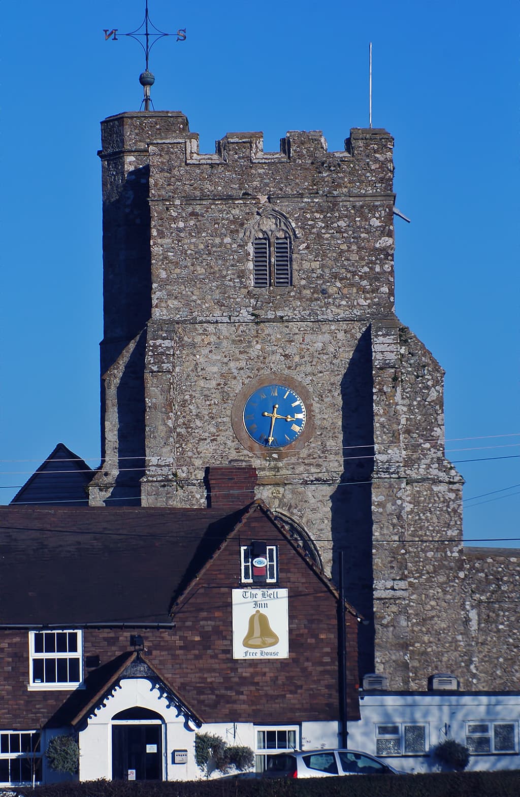 Church of St George in Ivychurch, Kent