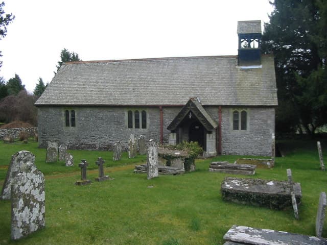 Church of Saint Cynog in Yscir, Powys