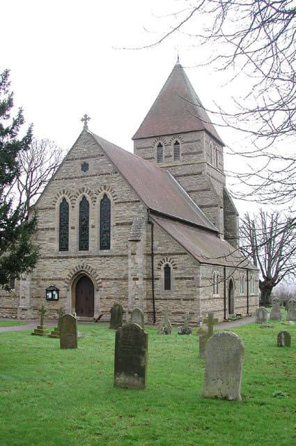Parish Church of St John the Evangelist in Blunham, Bedfordshire