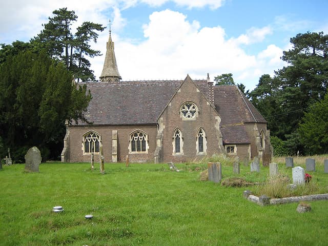 Christ Church, Llanwarne in Much Dewchurch, Herefordshire