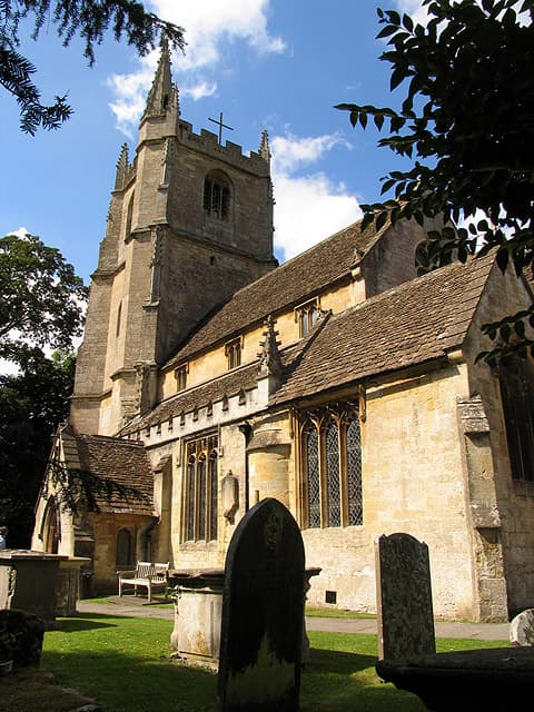 Church of St Andrew in Upper Castle Combe, Wiltshire