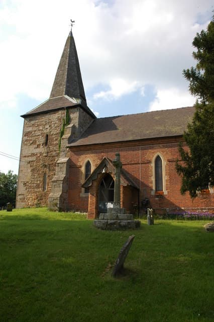 Church of St Peter in Coreley, Worcestershire