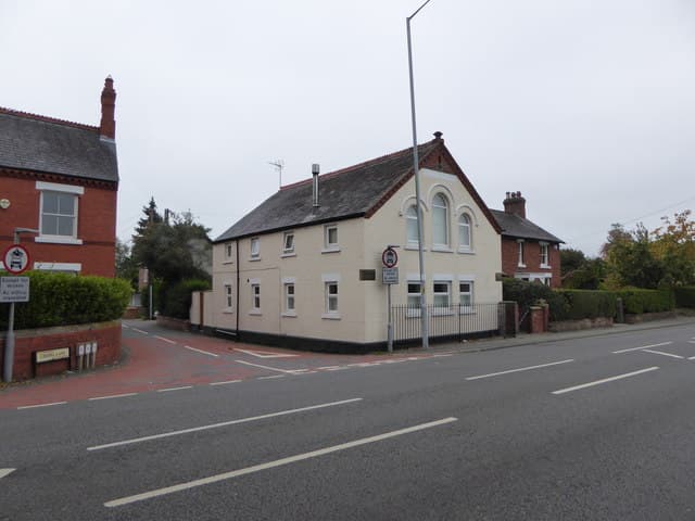 Rossett English Methodist Church in Wrexham County Borough, Flintshire