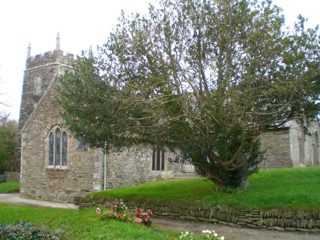 Church of St Rumon in Ruan Lanihorne, Cornwall