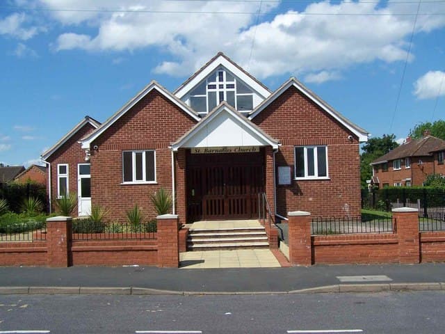 St. Barnabas Church in Tamworth, Staffordshire