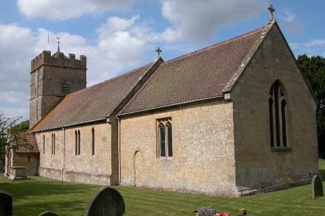 Church of St Giles in Tewkesbury, Worcestershire