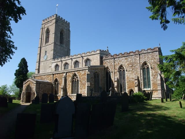 Church of St Peter in East Langton, Leicestershire