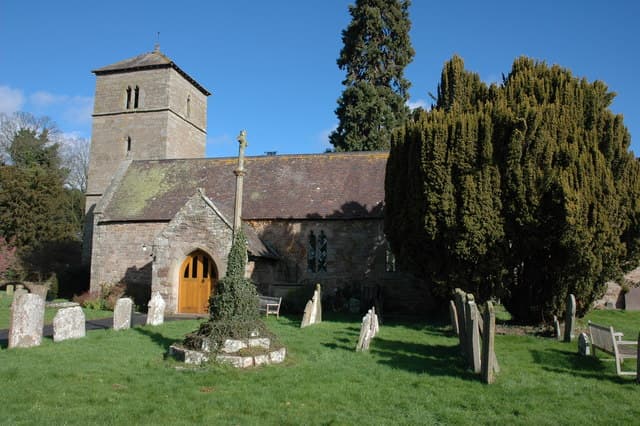 Church of St Michael in Mansel Lacy, Herefordshire